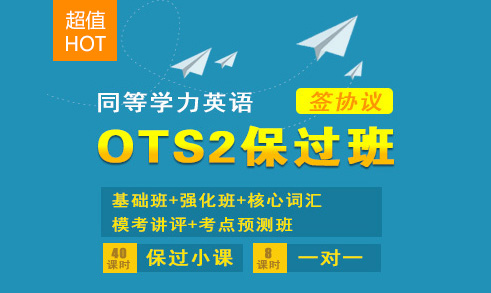 2019年同等学力英语-OTS2攻关班